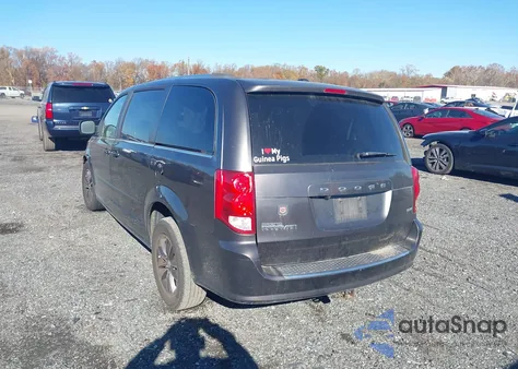 2016 Dodge Grand Caravan Sxt from USA, damaged, VIN 2C4RDGCGXGR336168
